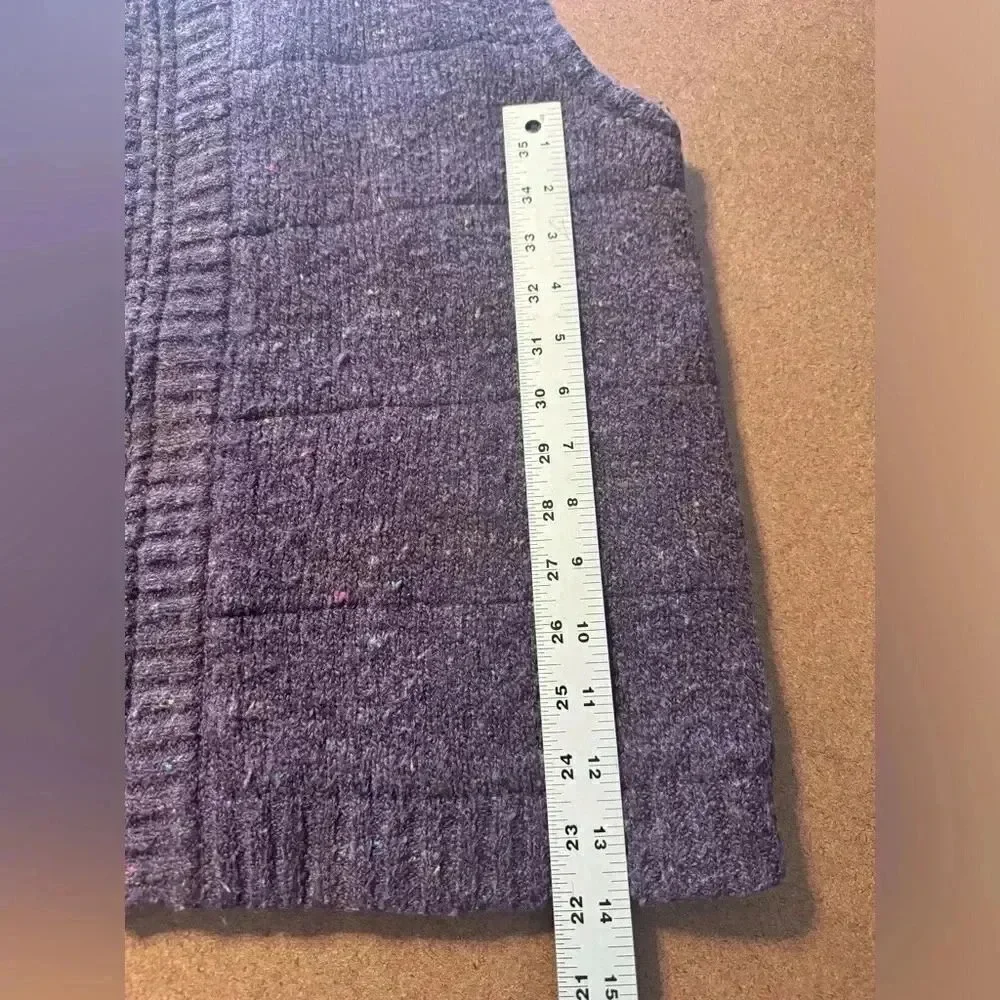 Monterey By Koret Vest | Purple | Size Medium | Made in Macau